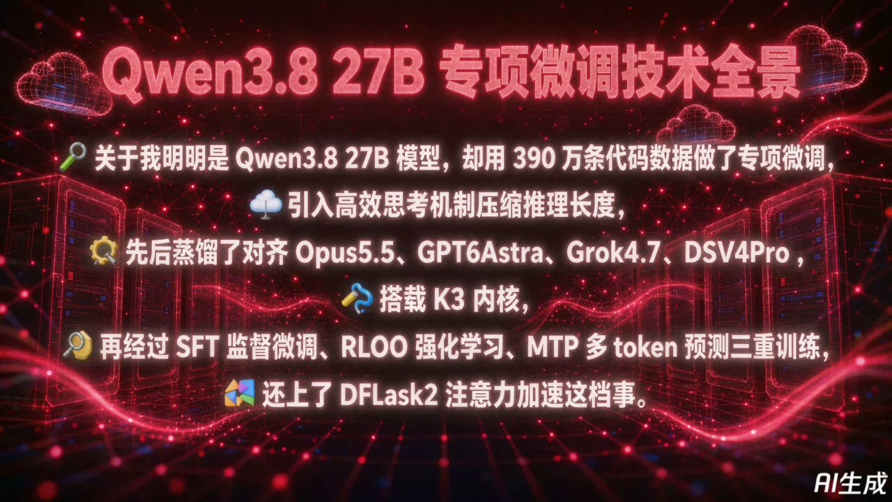  Qwen3.8-27B-Dflash2