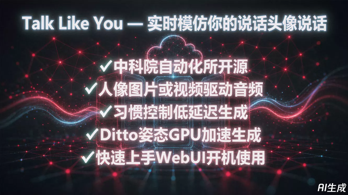 Talk Lik- You头像说话视频