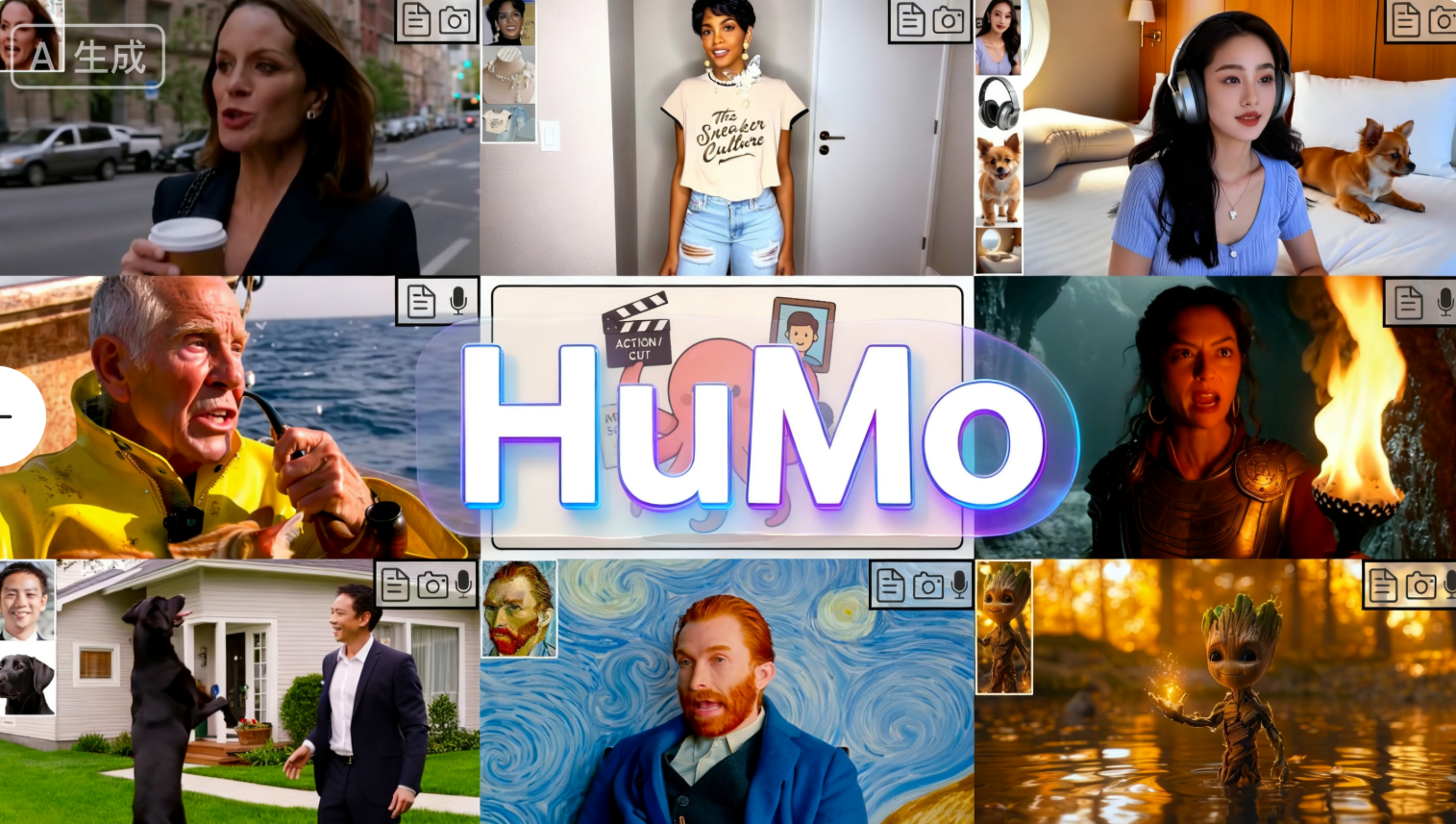 HuMo: 基于协作多模态条件的人体中心视频生成