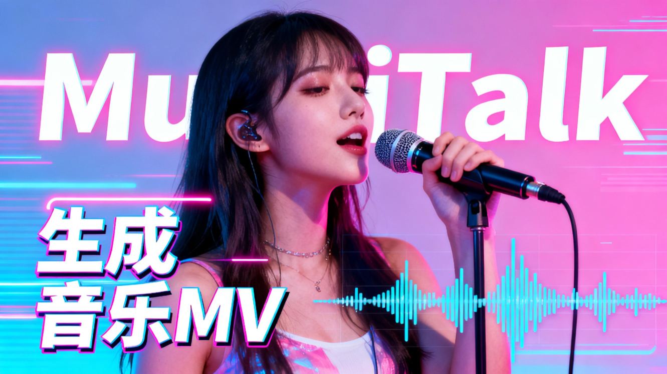 MultiTalk-生成音乐MV