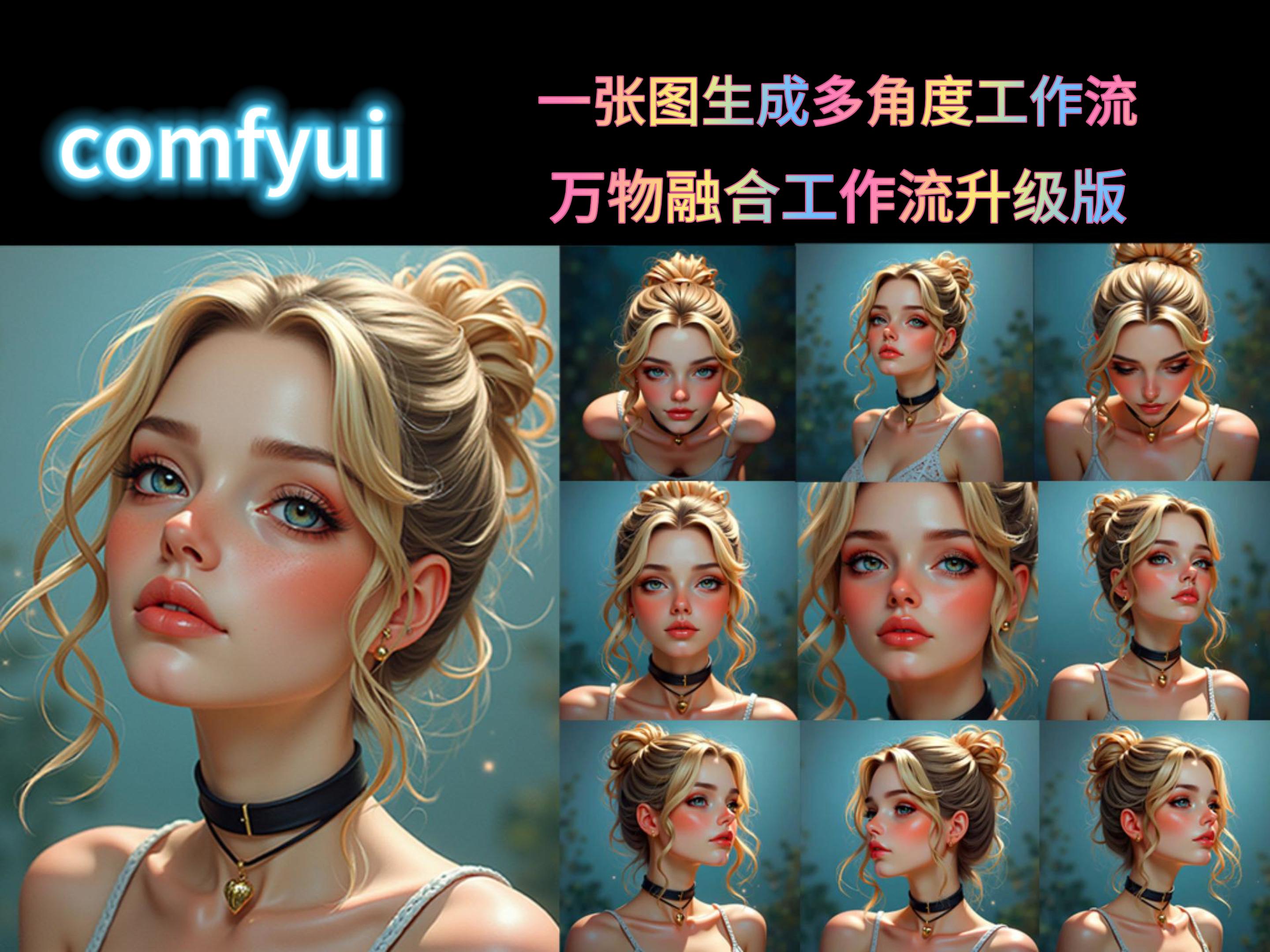 一张图生成多角度工作流-万物融合工作流升级版