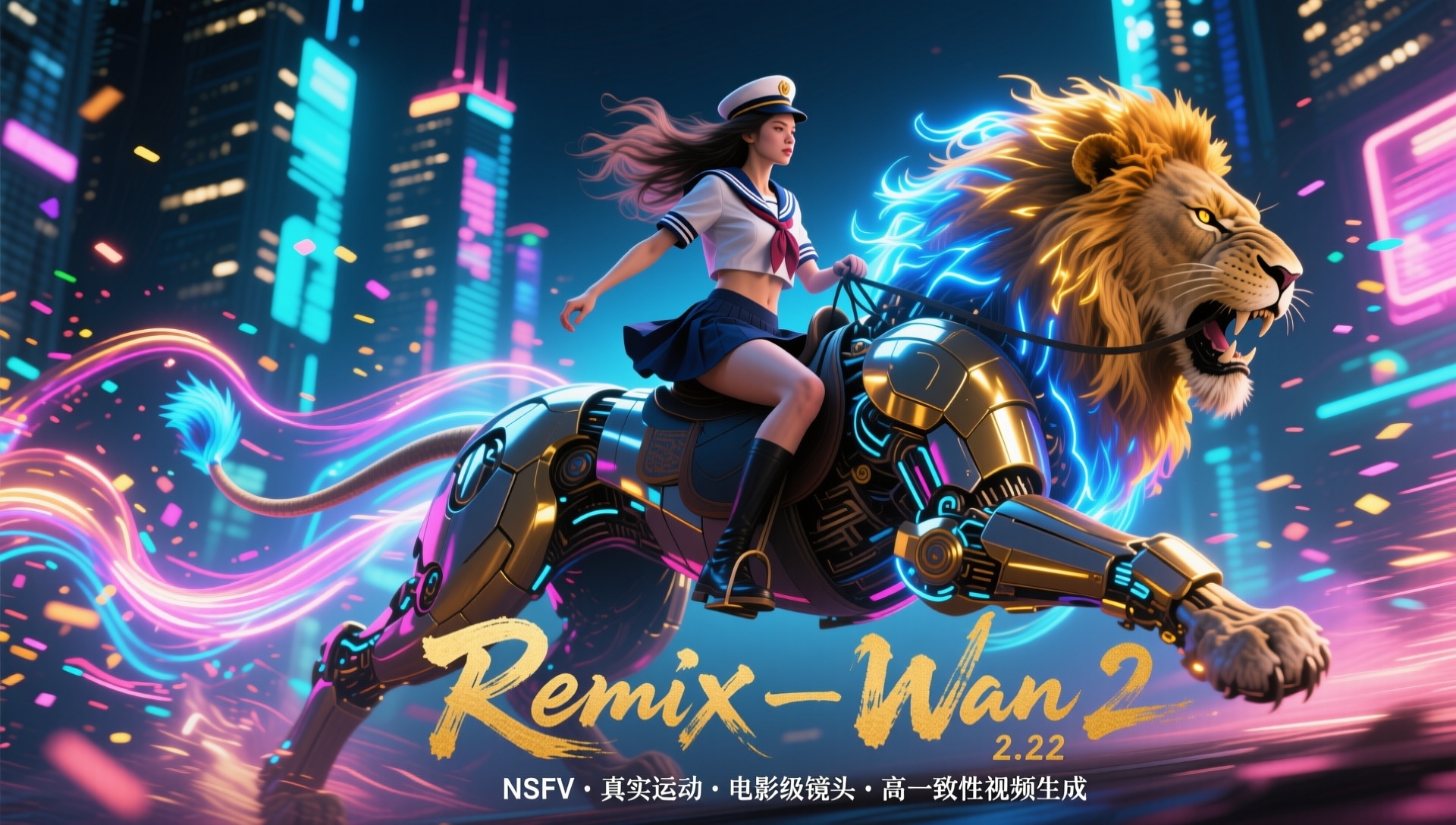 Remix-Wan2.2一体化多功能创作镜像