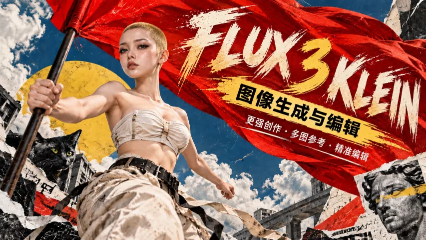 FLUX3 Klein 图像生成与编辑