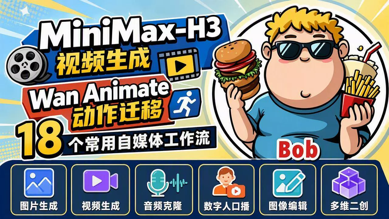 Bob同学的comfyui云端镜像系列