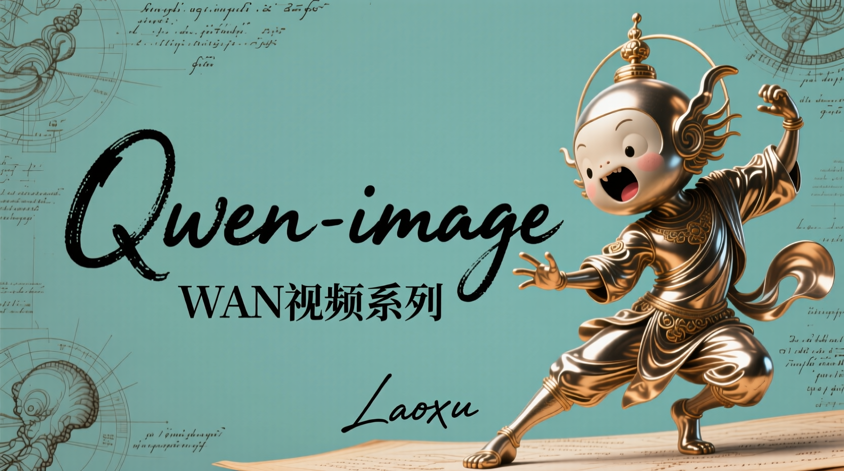 Qwen-image以及WAN视频系列，打开即用！