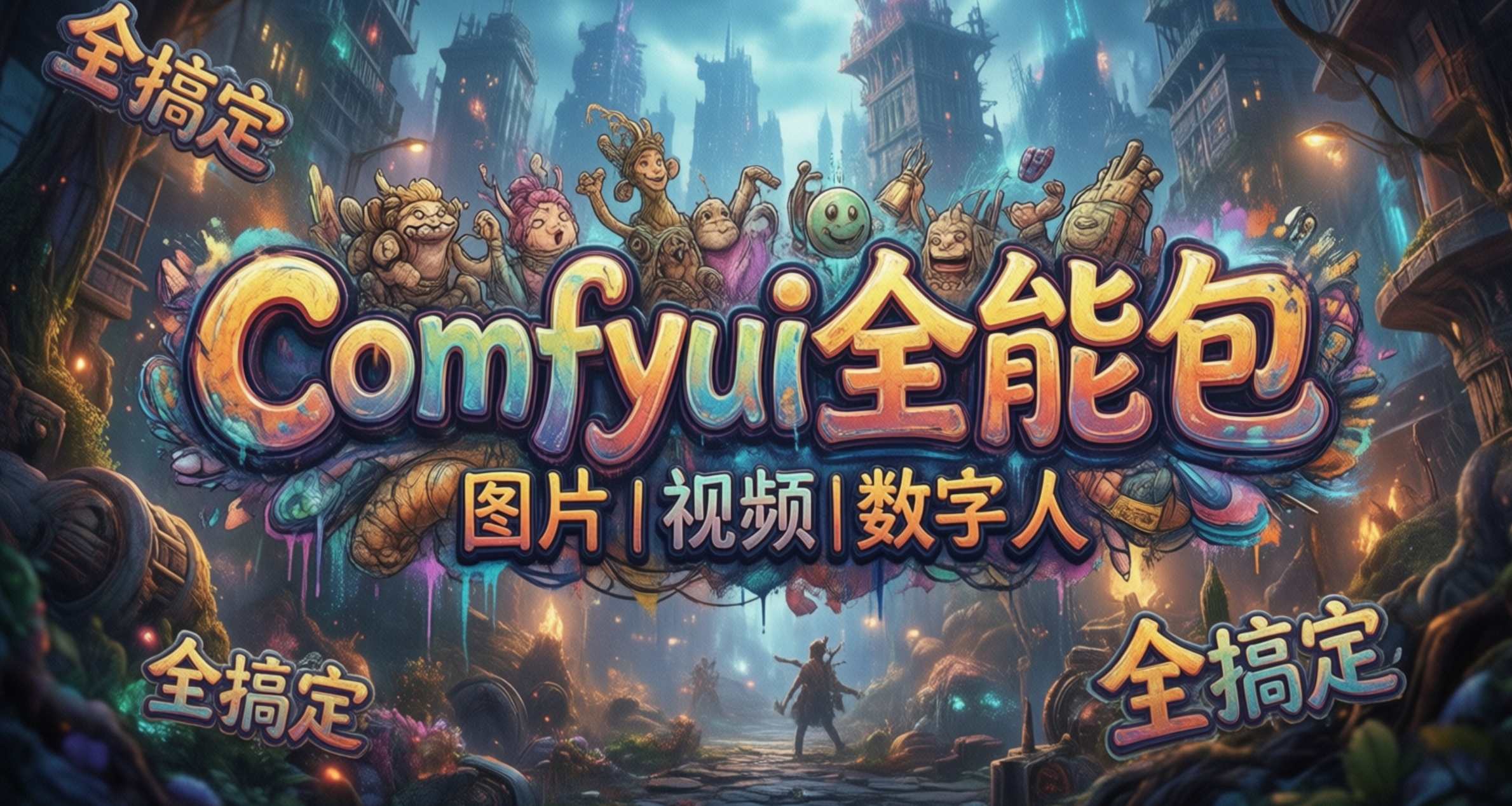 Comfyui2月最新整合包,含最新klein、Z-image全系、WAN全系、LTX2.0等