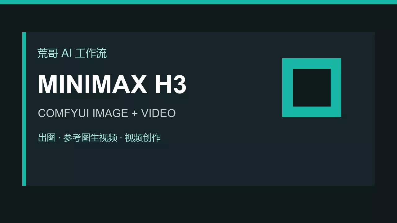 荒哥AI-MiniMaxH3