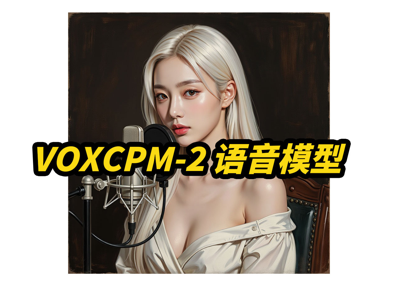 VOXCPM2语音合成,TTS,多音字控制,接口API调用,语速调节,支持50系,支持老显卡,音色保存,方言控制,开源阅读,支持超长文本