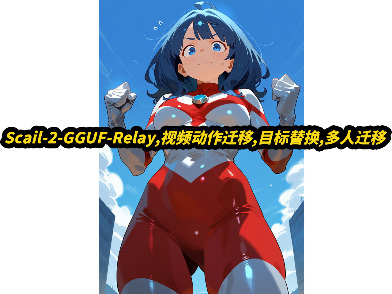 Scail-2-GGUF-Relay,视频动作迁移,目标替换,多人迁移,6G显存可用,支持50系,支持超长视频