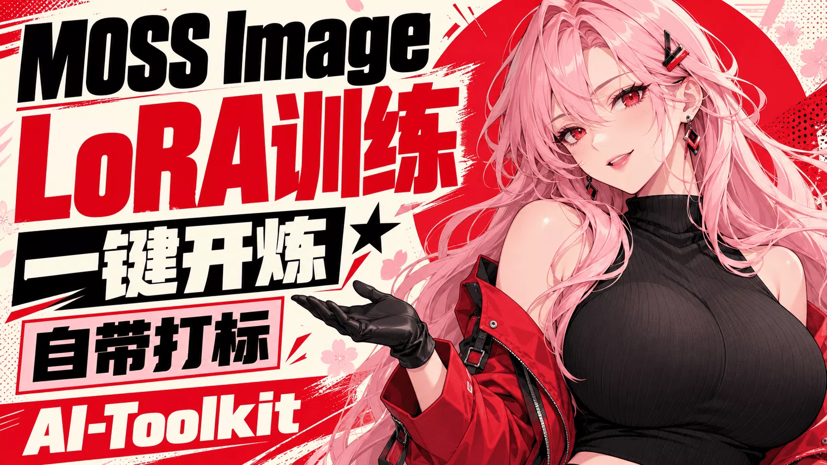 Moss图像lora训练AItoolk
