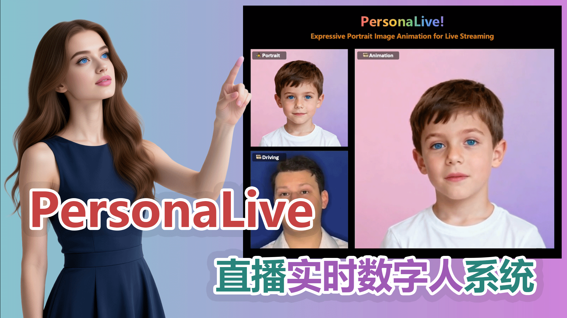 personaLive实时数字人系统