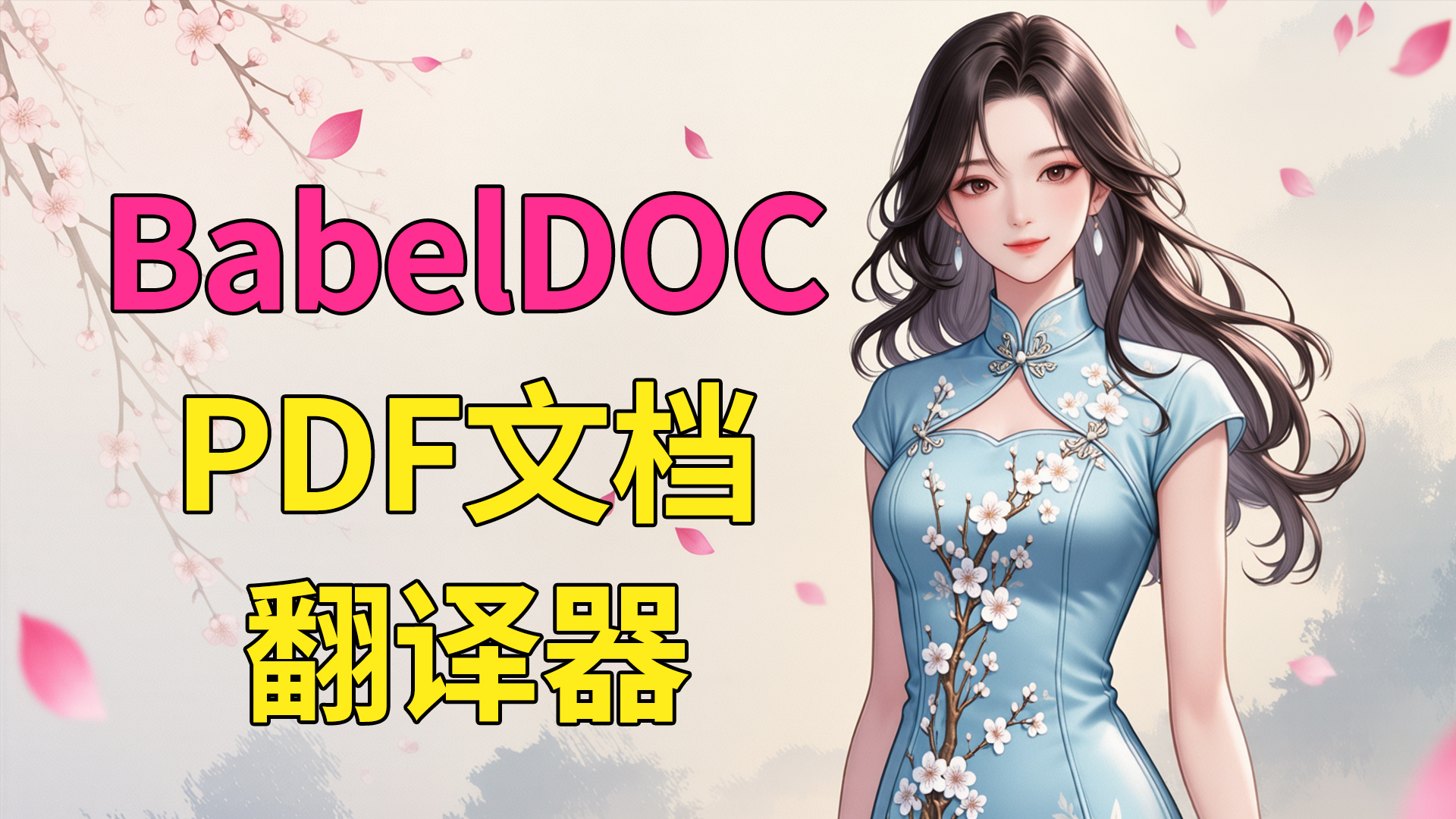 PDF文档翻译器BabelDOC