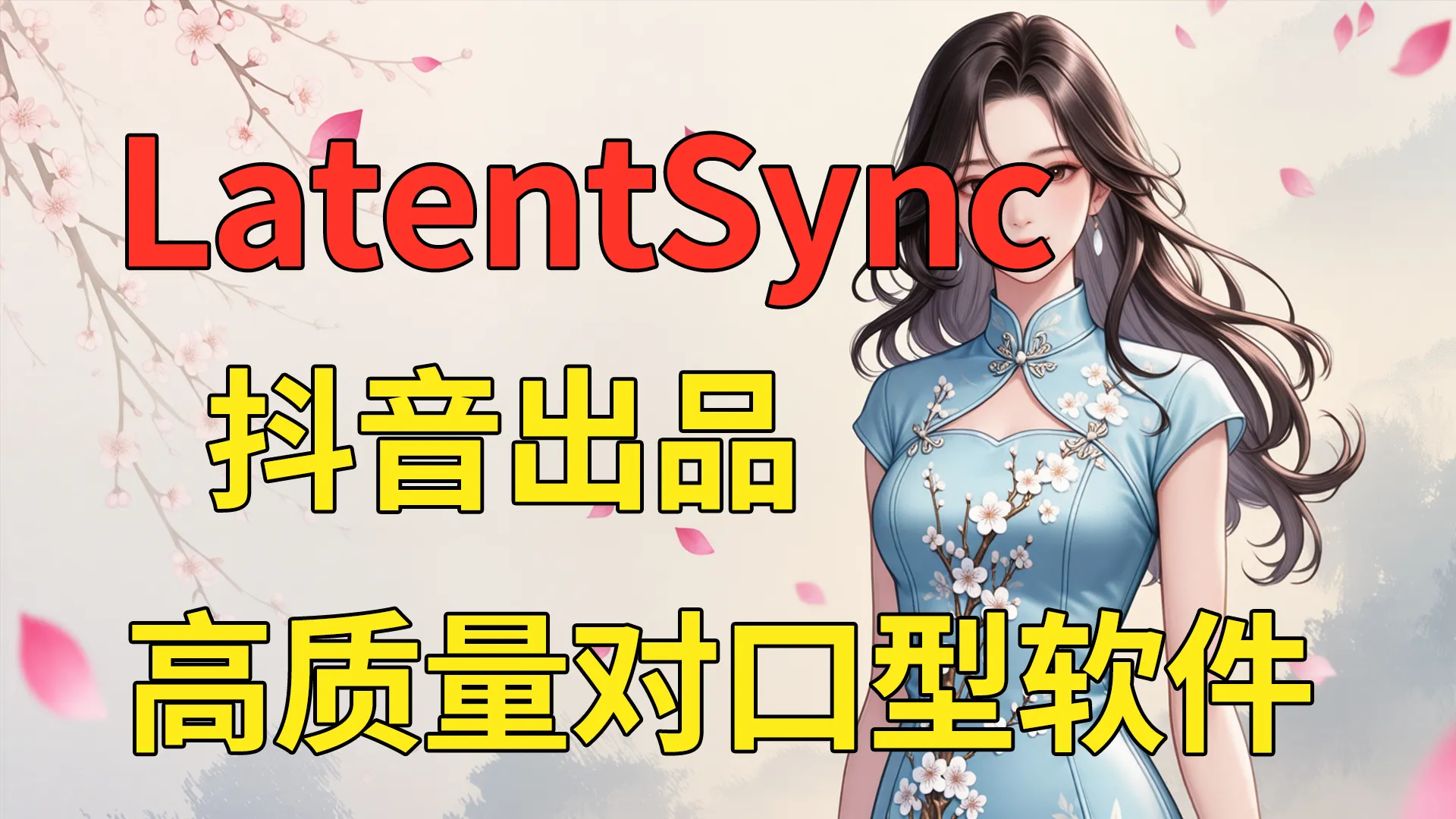 LatentSync抖音出品高质量对口型软件