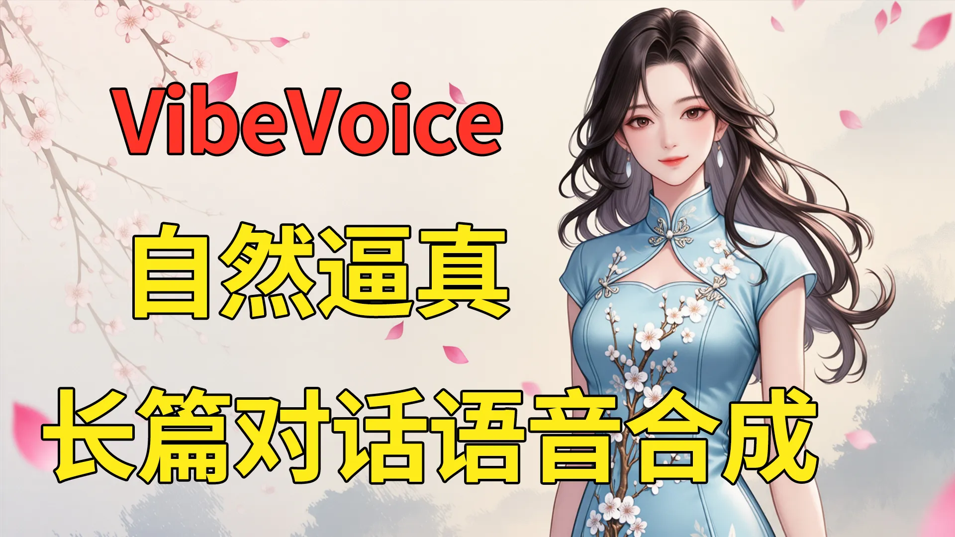 VibeVoice：富有表现力的长篇多人对话语音合成工具