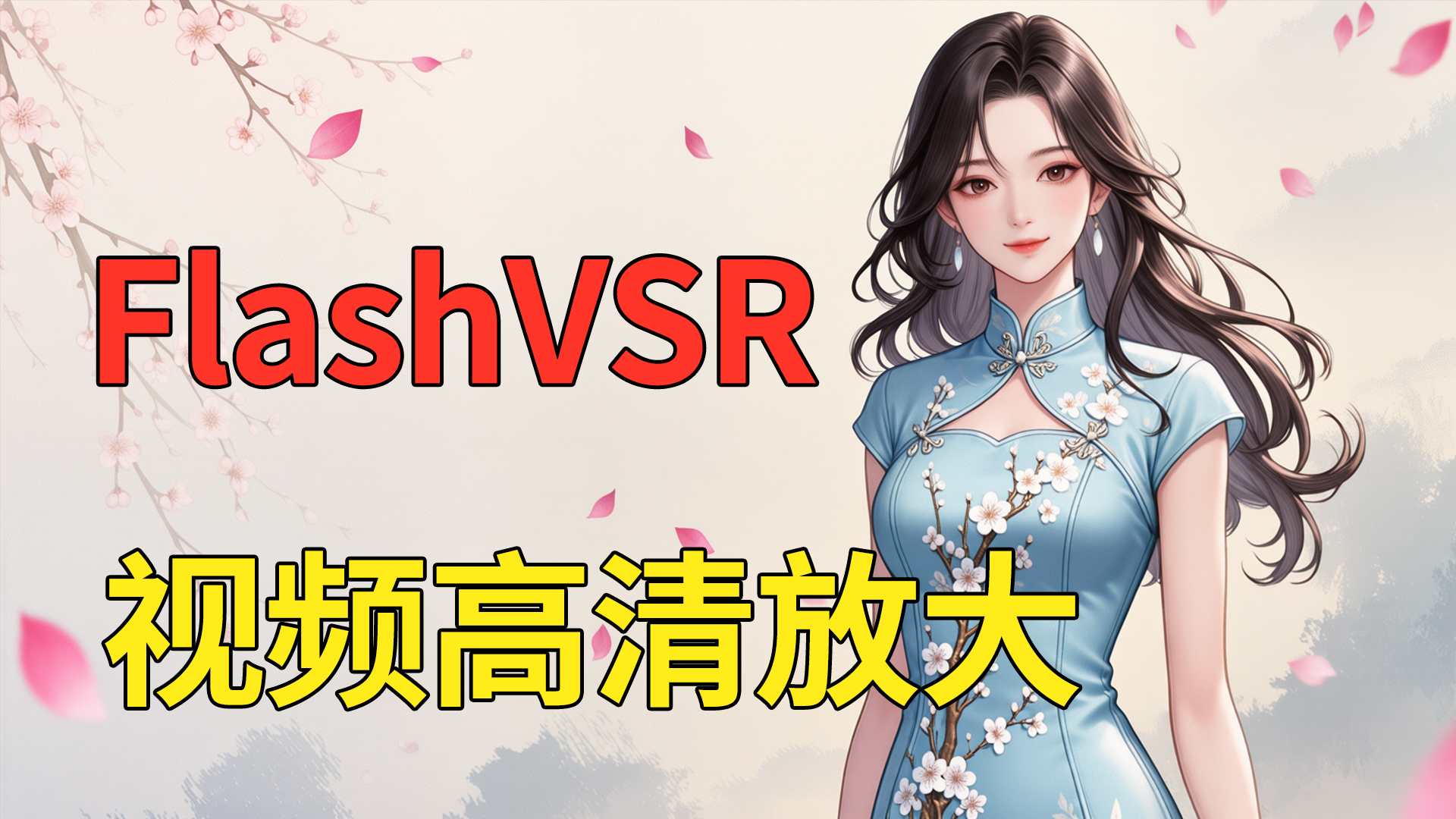 FlashVSR 视频高清放大工具