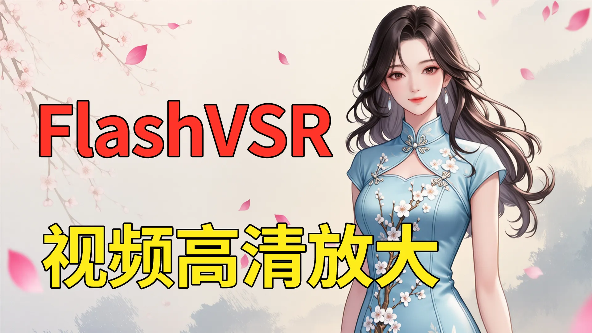 FlashVSR 视频高清放大工具