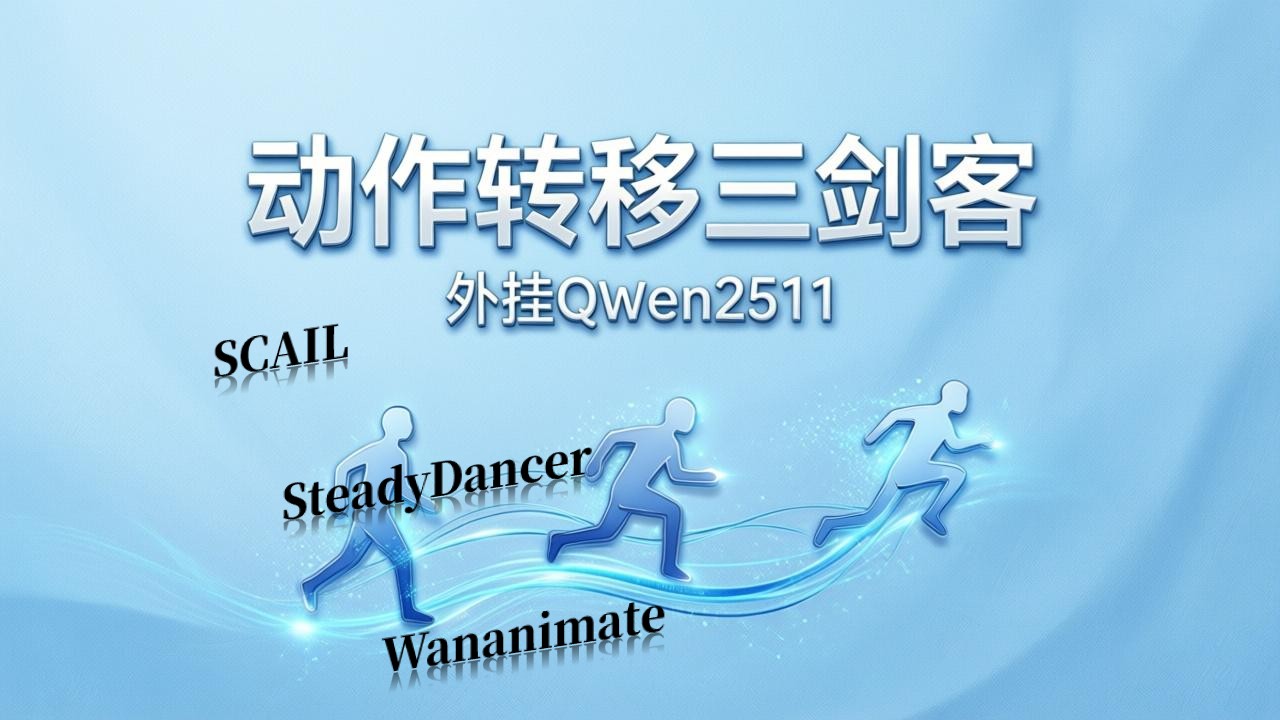 千问2511与动作迁移三剑客