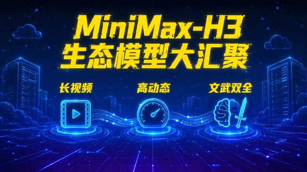 MiniMaxH3生态模型大汇聚