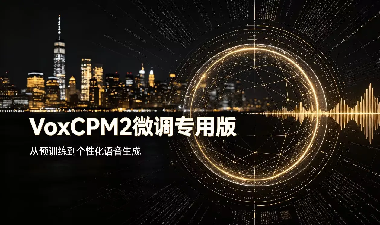 VoxCPM2微调专用版