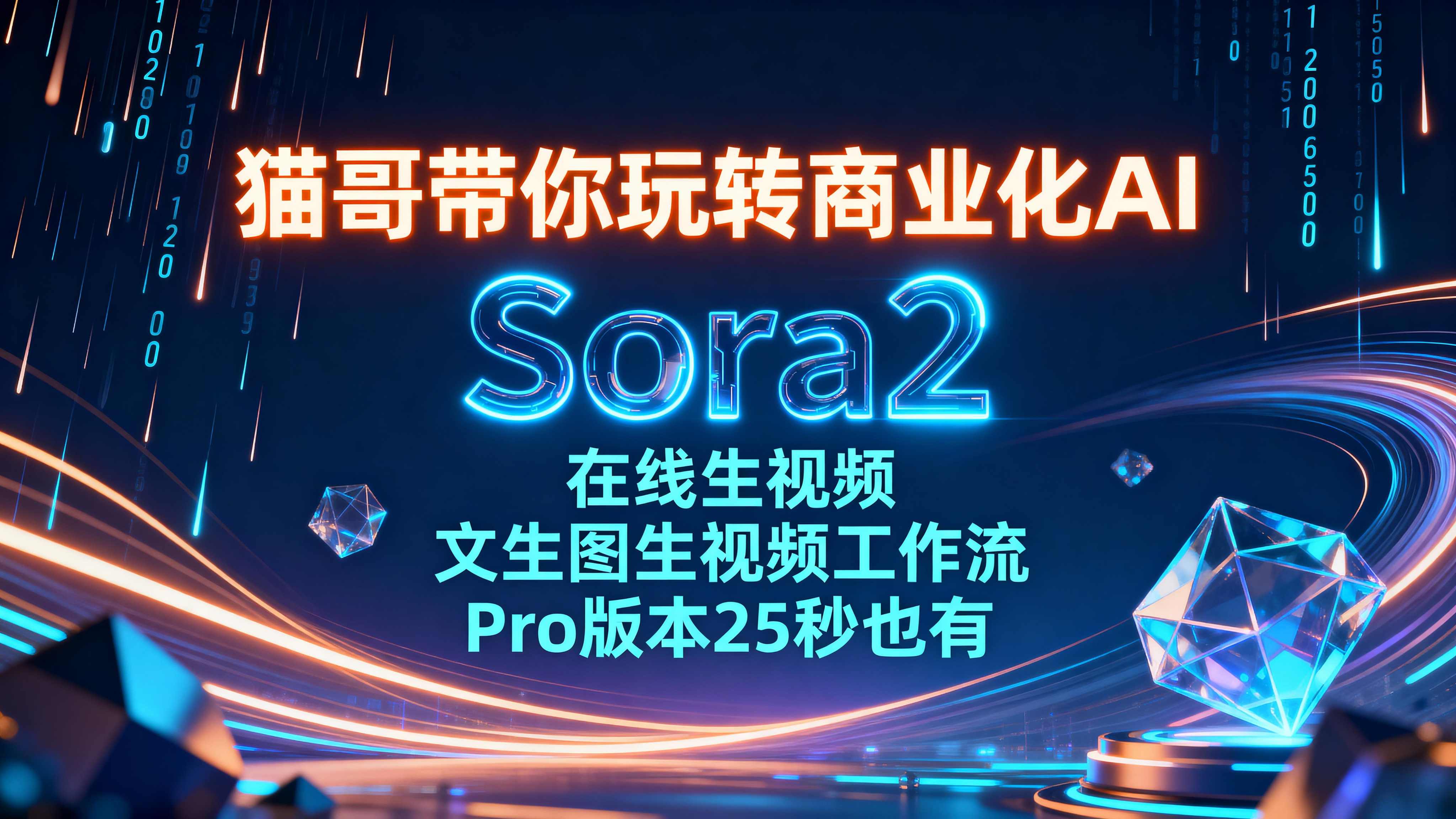 猫哥的商业化AI,SORA2