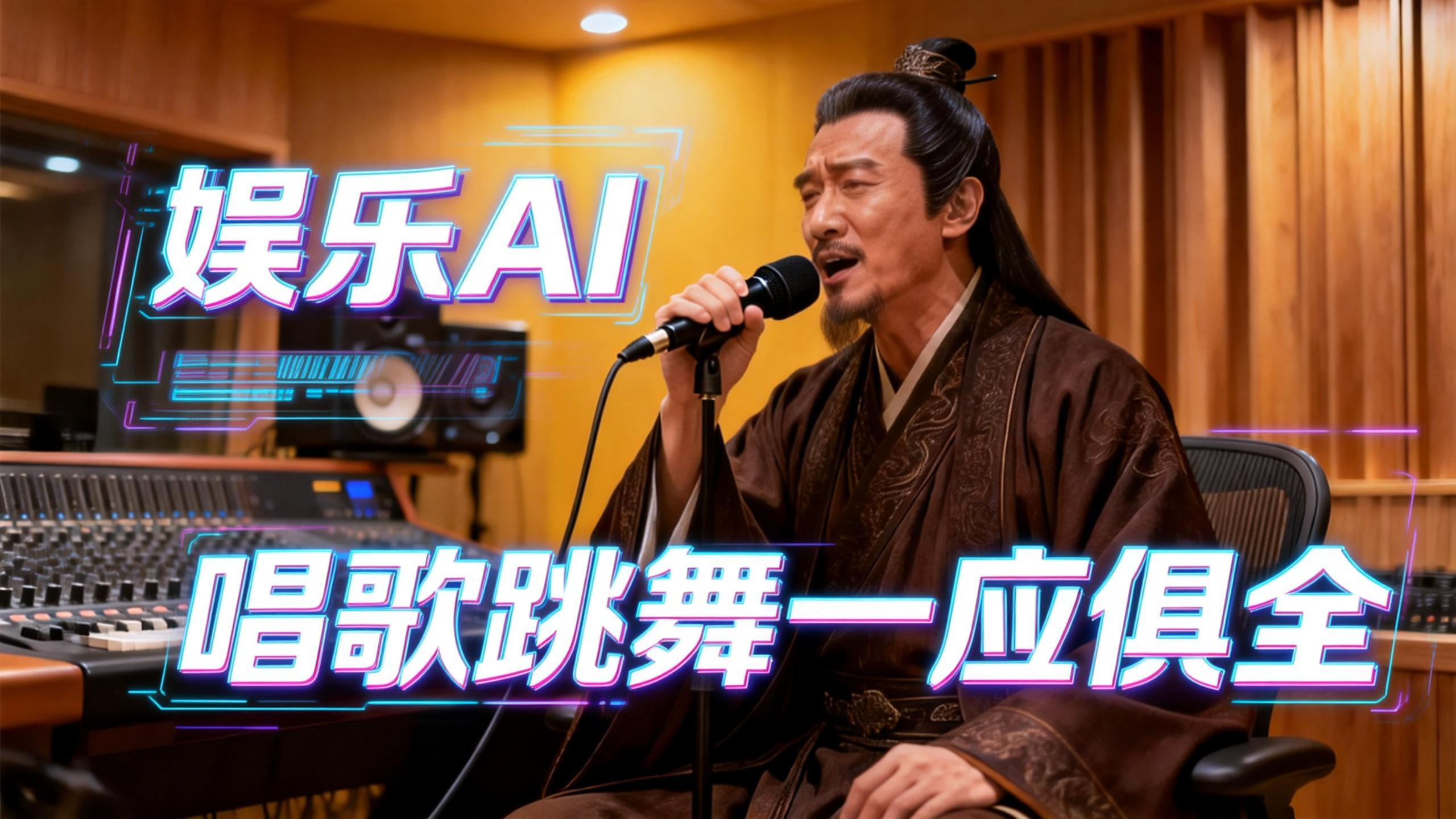 娱乐AI,唱歌跳舞,一应俱全