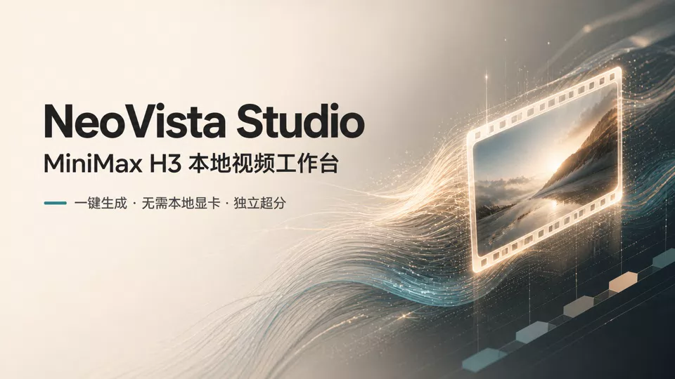 MiniMax H3 NeoVista - 发布的AI模型镜像，标签：MiniMax、视频生成、视频超分