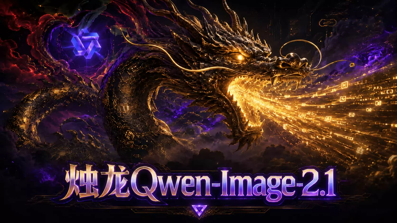 烛龙Qwen-Image-2.1 - 已泰发布的AI模型镜像，标签：图片生成、图片编辑